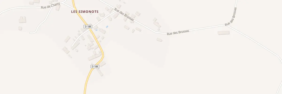 Plan du 10 Rue des Brossas à Saxi-Bourdon