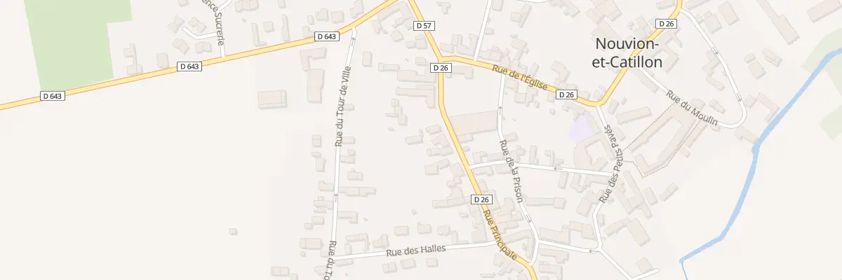 Plan du 35 Rue Principale à Nouvion-et-Catillon