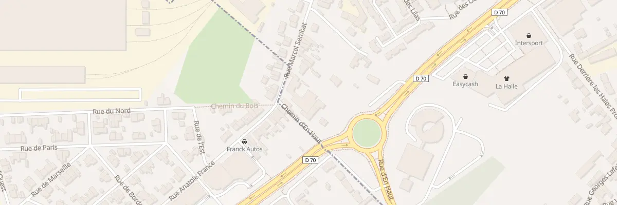 Plan du 775 Rue Marcel Sembat à Raismes