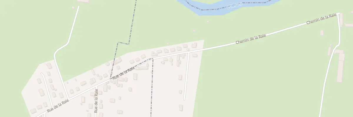 Plan du 59 Rue de la Raie à Champvert