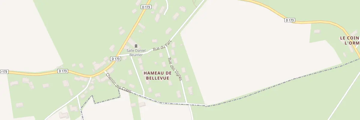 Plan du 3 Ham de Bellevue à Saint-Félix