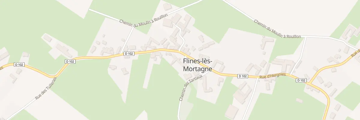 Plan du 20 Rue d’Hergnies à Flines-lès-Mortagne