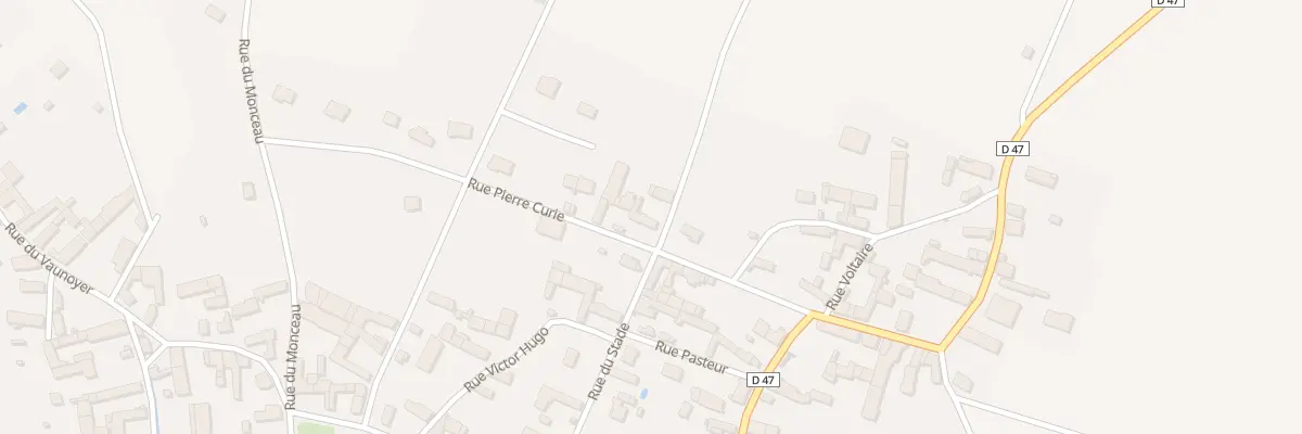 Plan du 8 Rue Pierre Curie à Brion