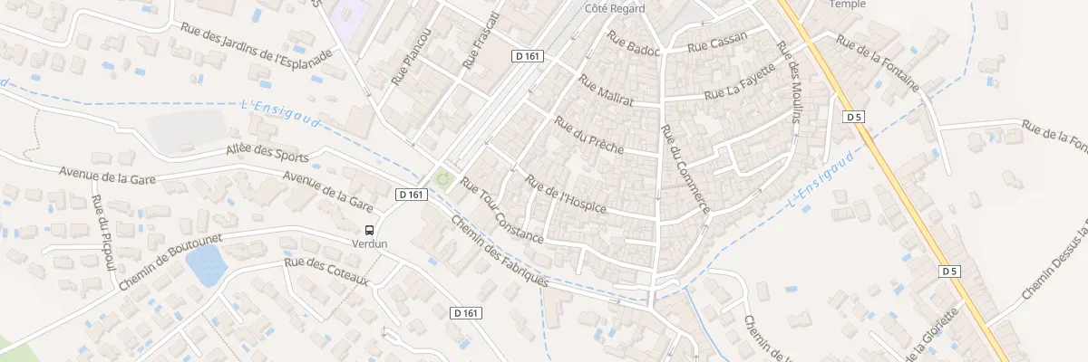 Plan du 58 Rue de l’Hospice à Montagnac