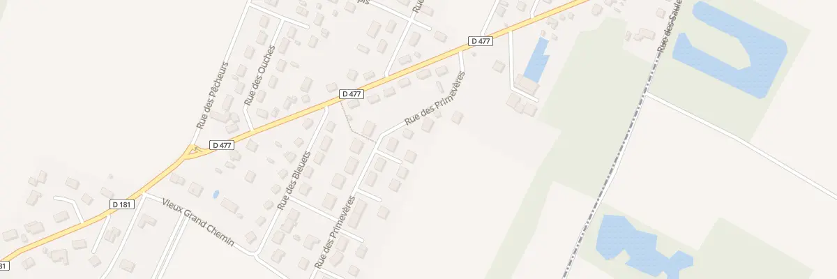 Plan du 3 Rue des Primeveres à Épineau-les-Voves