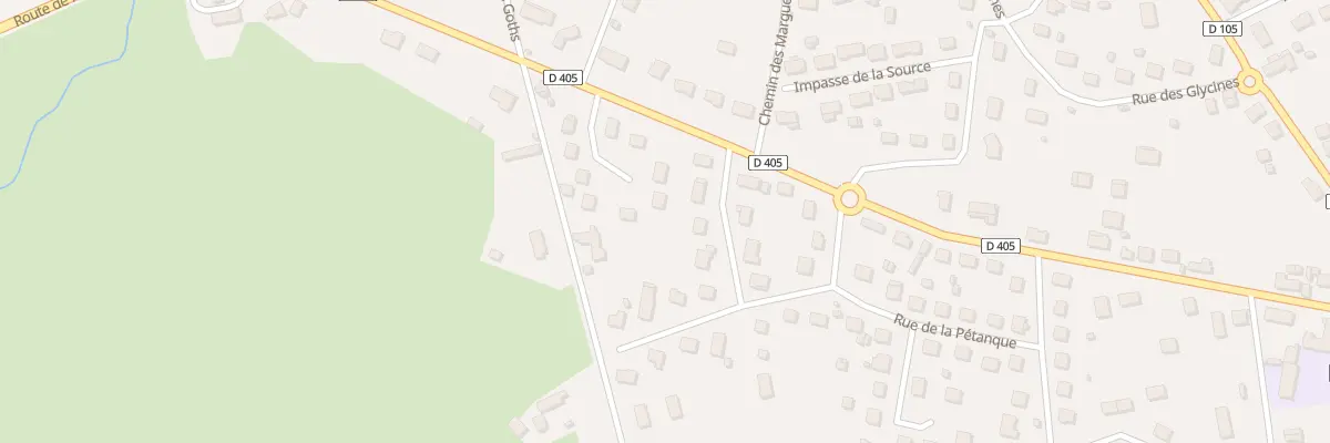 Plan du 6 Imp les Hauts Goths à Lusigny