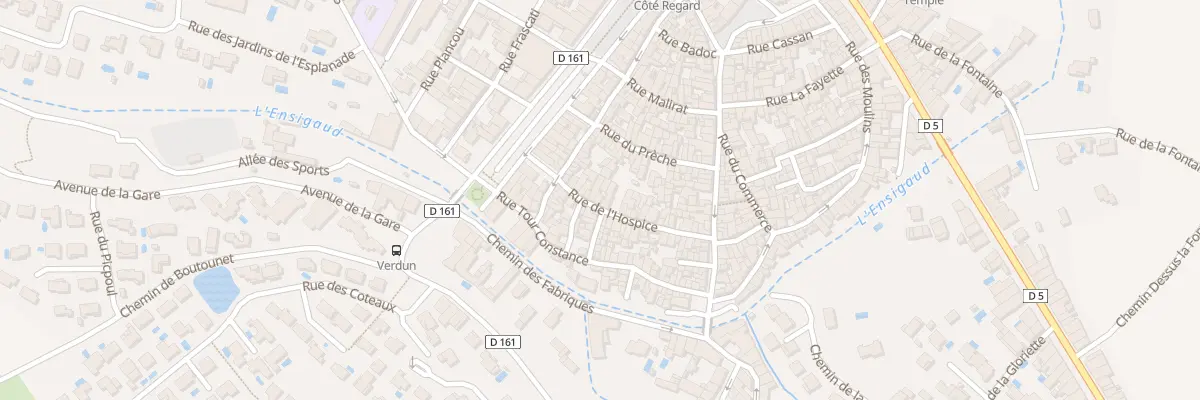 Plan du 54 Rue de l’Hospice à Montagnac