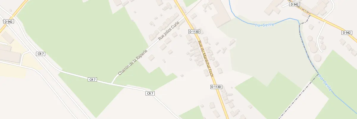 Plan du 50 Rue Foch à Saint-Python