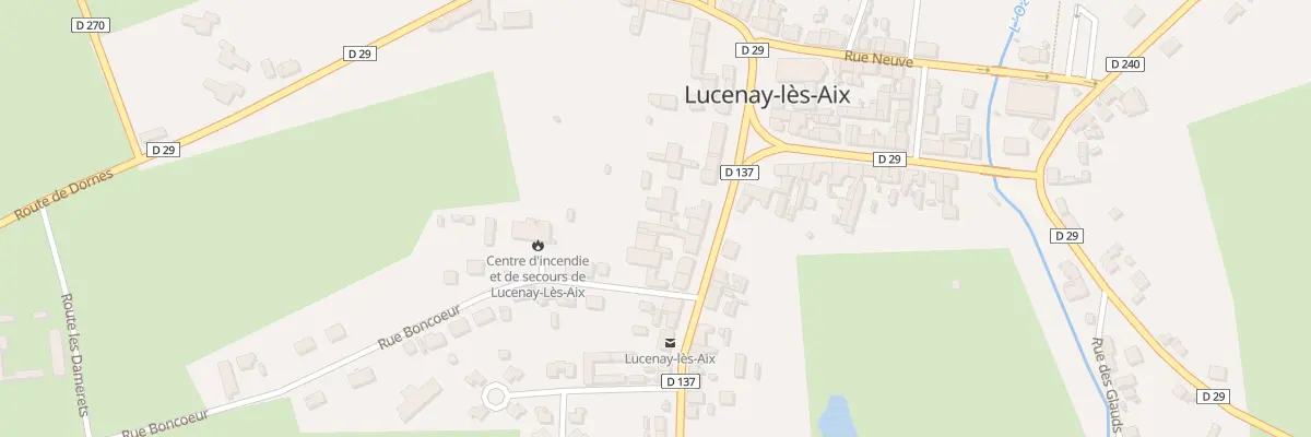 Plan du 12 Rue Théodore de Banville à Lucenay-lès-Aix