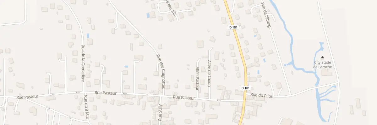 Plan du 6B Rue Pasteur à Laroche-Saint-Cydroine