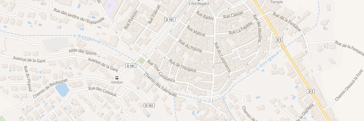 Plan du 50 Rue de l’Hospice à Montagnac