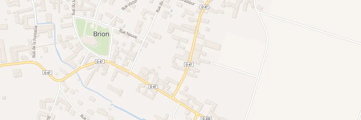 Plan du 5 Rte de Bussy à Brion