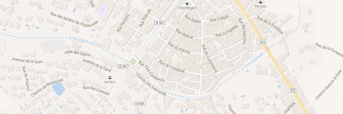 Plan du 46 Rue de l’Hospice à Montagnac