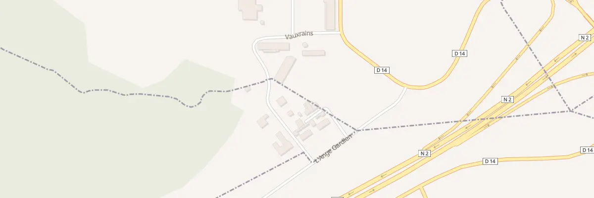 Plan du 4 L’Ange Gardien à Vaudesson