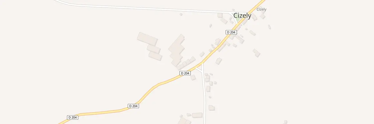 Plan du 20 Le Bourg à Cizely