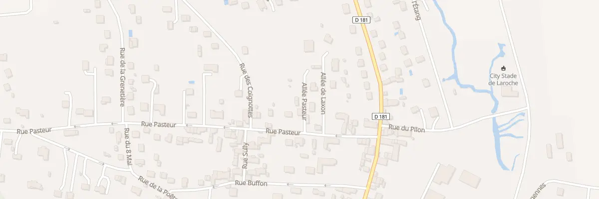 Plan du 6A Rue Pasteur à Laroche-Saint-Cydroine