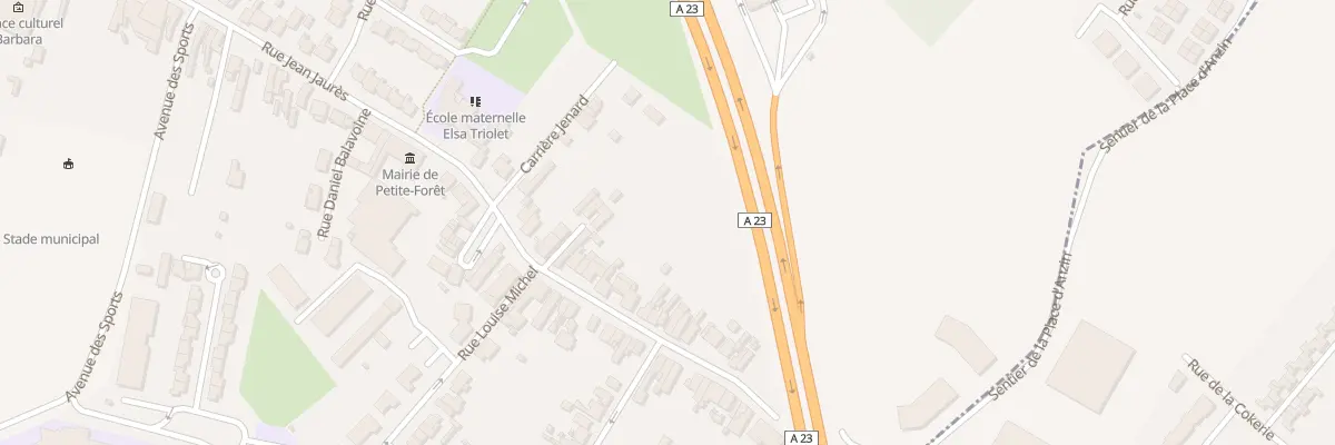 Plan du 117 Rue Jean Jaures à Petite-Forêt