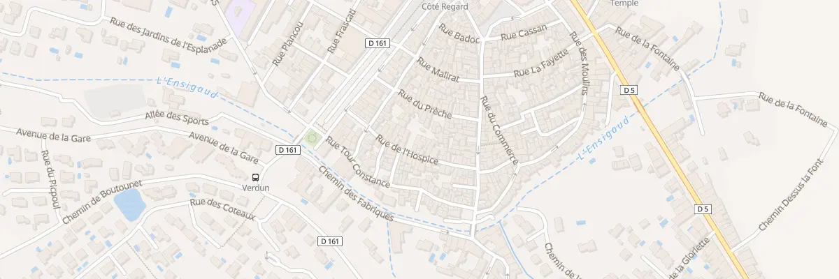 Plan du 38 Rue de l’Hospice à Montagnac
