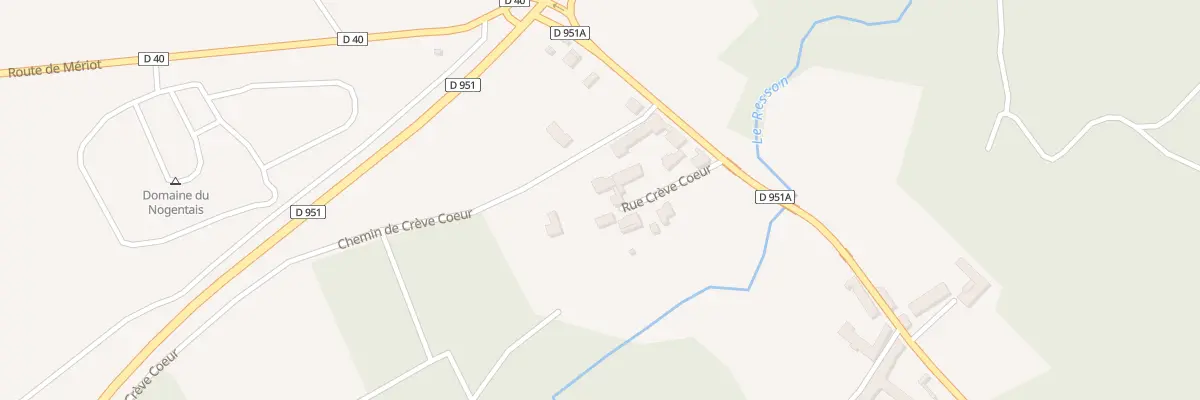 Plan du 3 Rue Creve Coeur à Saint-Nicolas-la-Chapelle