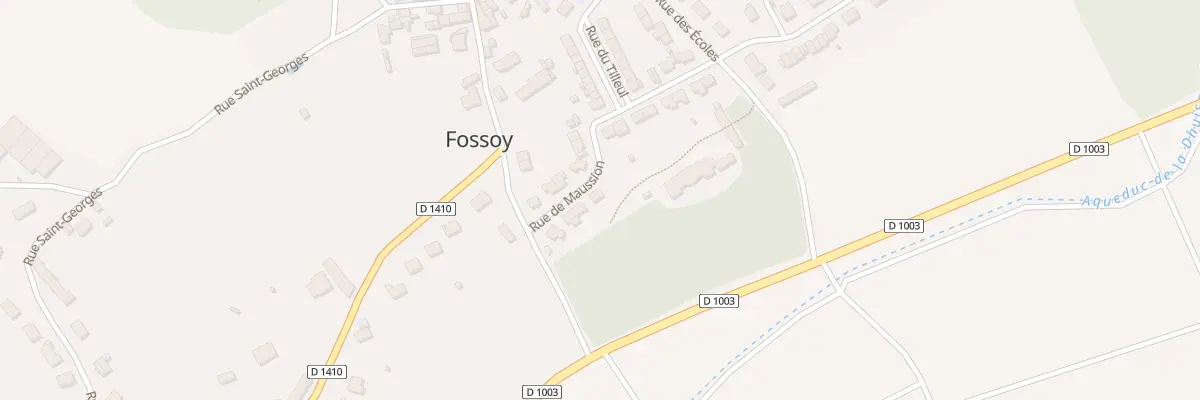 Plan du 18 Rue de Maussion à Fossoy