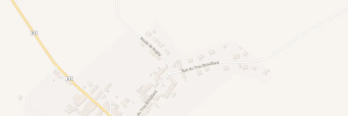 Plan du 4B Rte de Rugny à Saponay