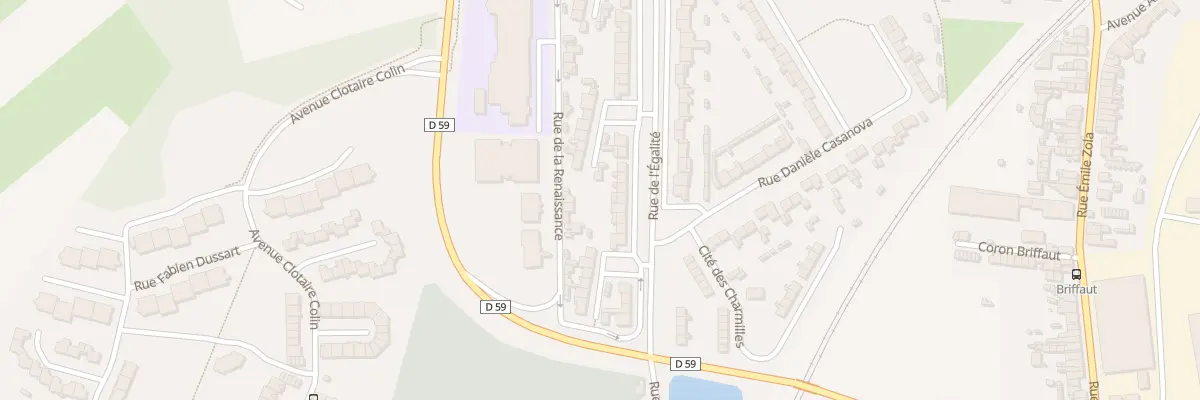Plan du 89 Rue de l’Egalite à Trith-Saint-Léger