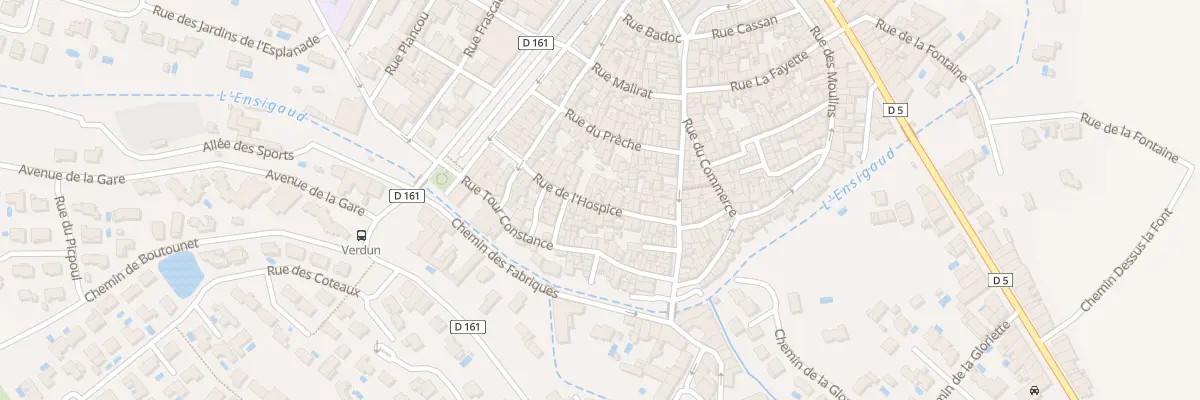 Plan du 40 Rue de l’Hospice à Montagnac