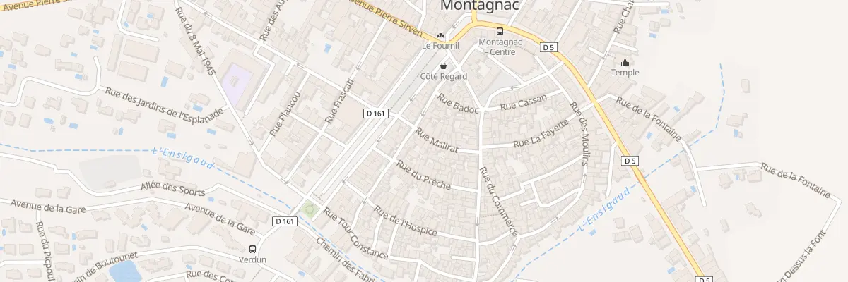 Plan du 37 Rue Malirat à Montagnac