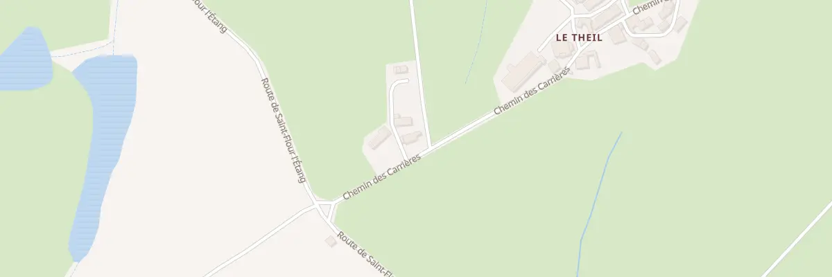 Plan du 5093 Le Theil à Trézioux