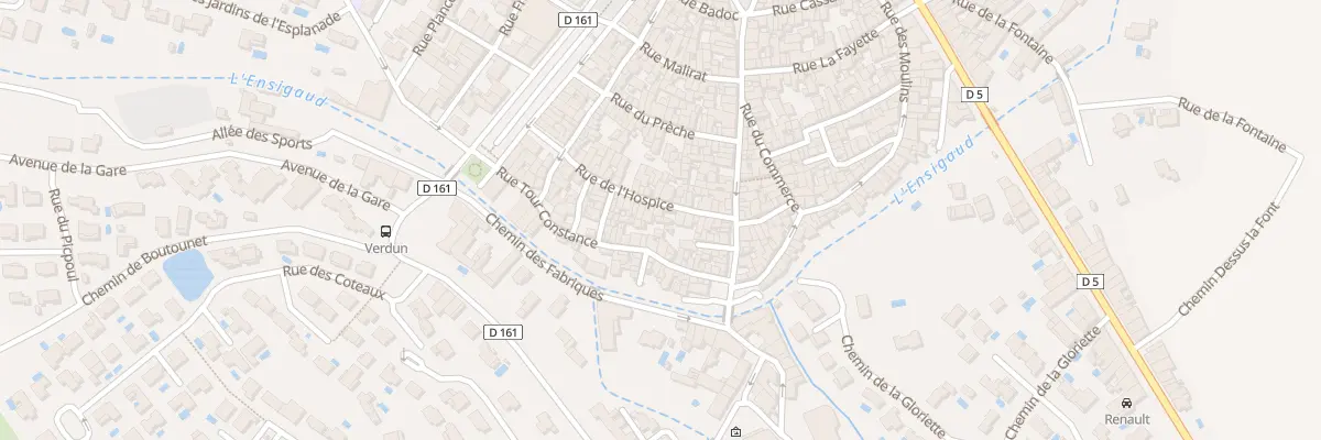 Plan du 17 Rue de l’Hospice à Montagnac