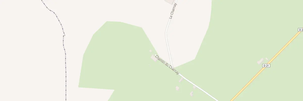 Plan du 7 Che du Charnay à Treteau