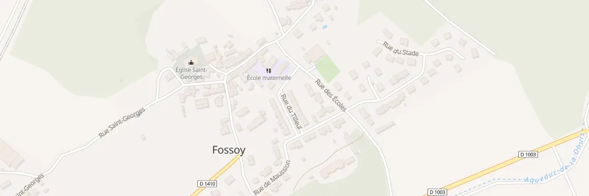 Plan du 4 Rue du Tilleul à Fossoy