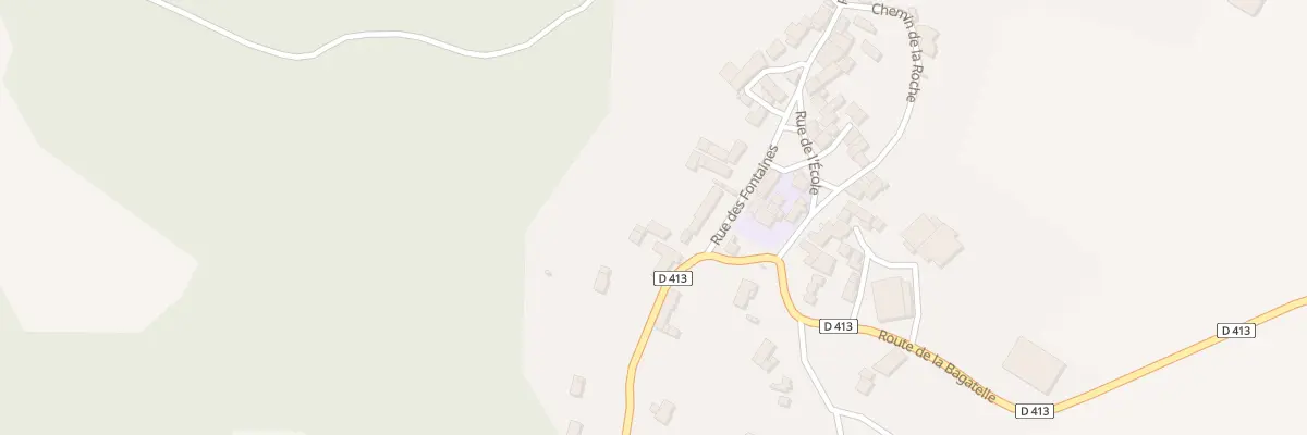 Plan du 5052 Le Bourg à Salzuit