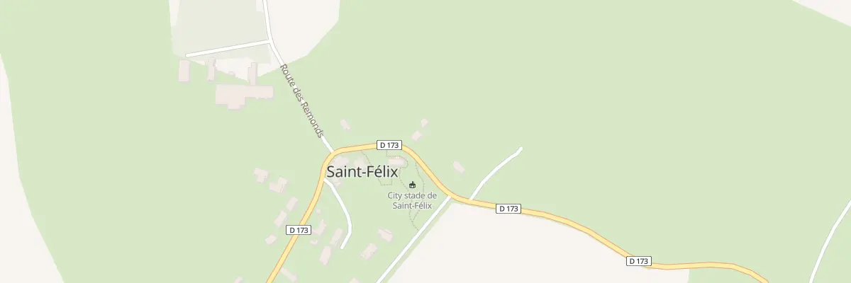 Plan du 5015 Paille Noire et Grand Pre à Saint-Félix
