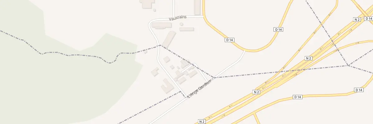 Plan du 2 L’Ange Gardien à Vaudesson