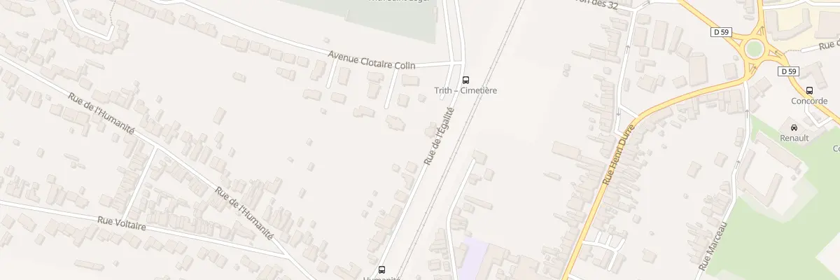 Plan du 29 Rue de l’Egalite à Trith-Saint-Léger