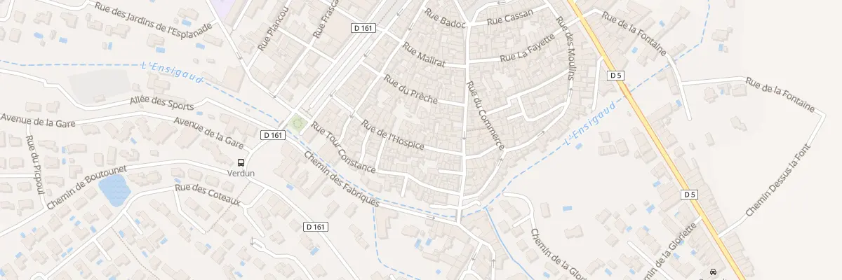 Plan du 28 Rue de l’Hospice à Montagnac