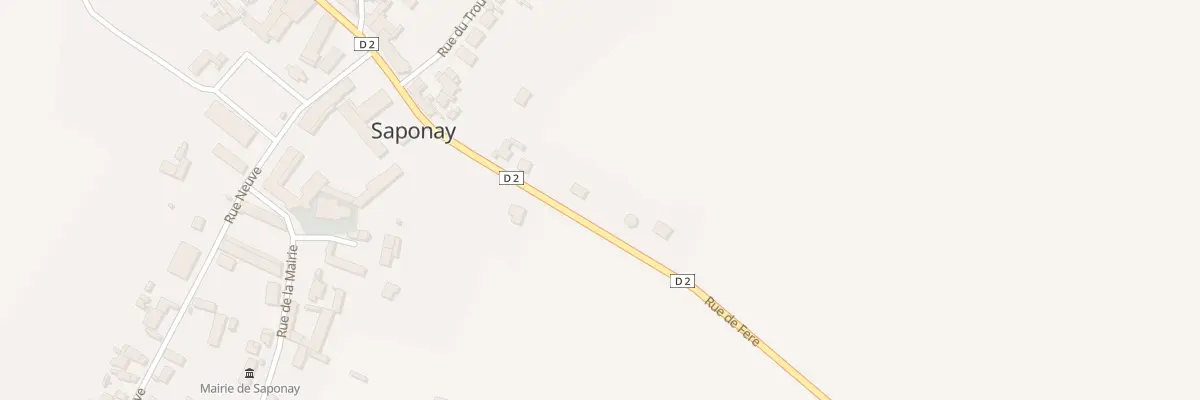 Plan du 4 Rue de Fere à Saponay