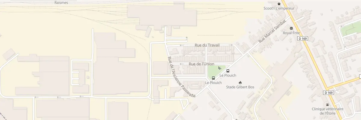 Plan du 27 Rue de l’Union à Raismes
