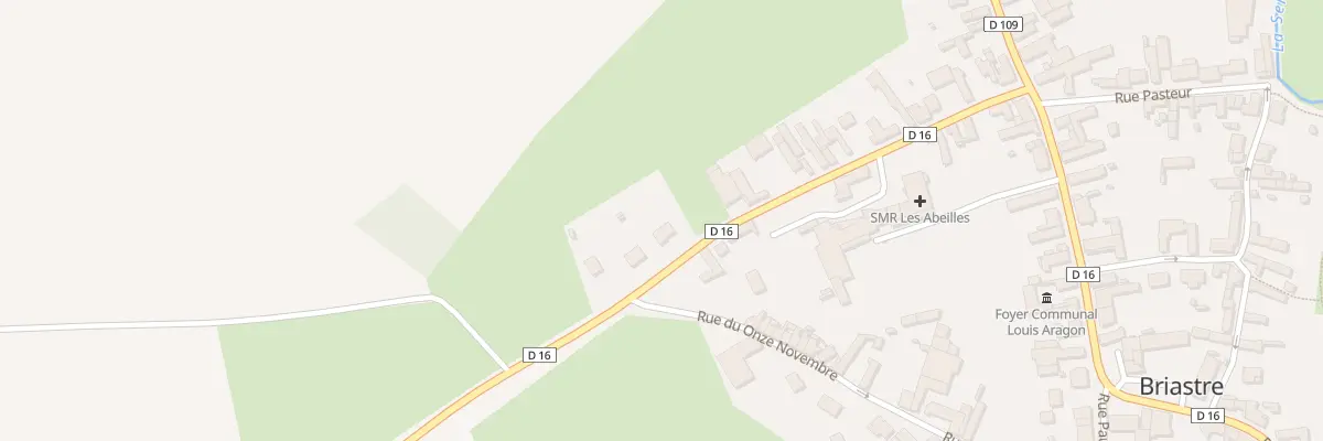 Plan du 24 Rue du Marechal Foch à Briastre