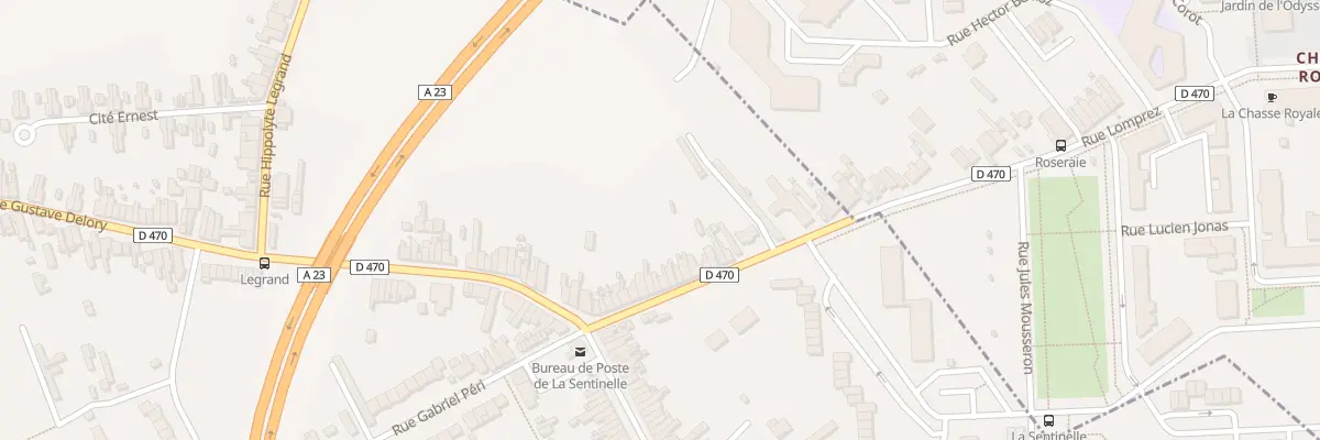 Plan du 59 Rue Emile Basly à La Sentinelle
