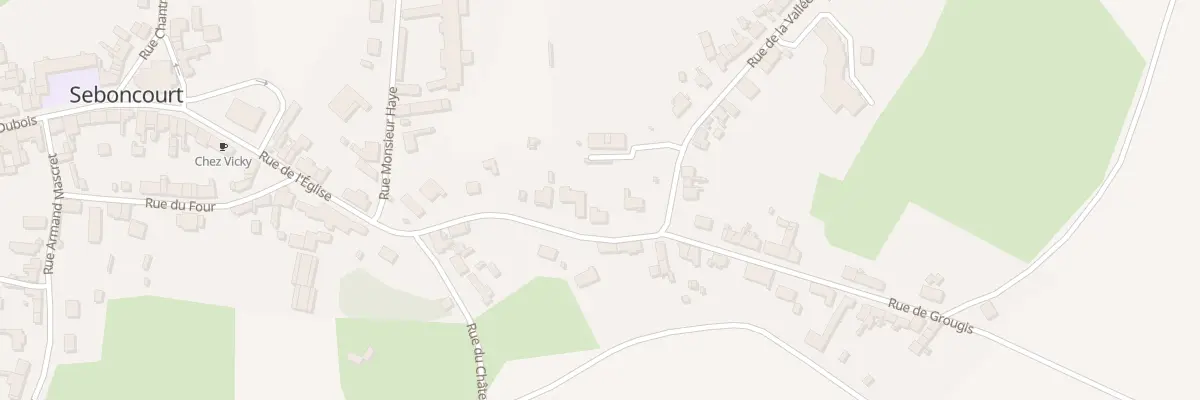 Plan du 5B Rue de la Vallée à Seboncourt
