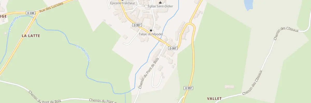 Plan du 3 Chem Pont de Bois à Saint-Dier-d’Auvergne