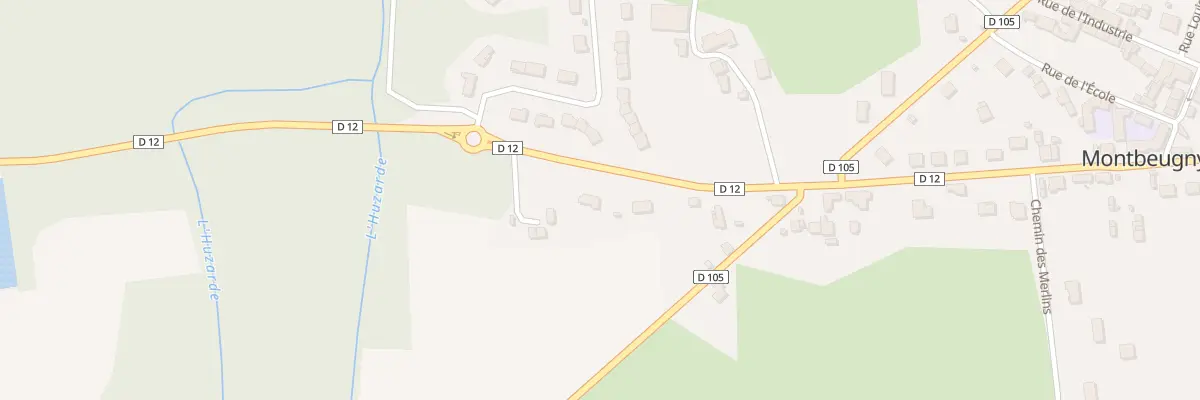 Plan du 8 Rue de l’Agriculture à Montbeugny