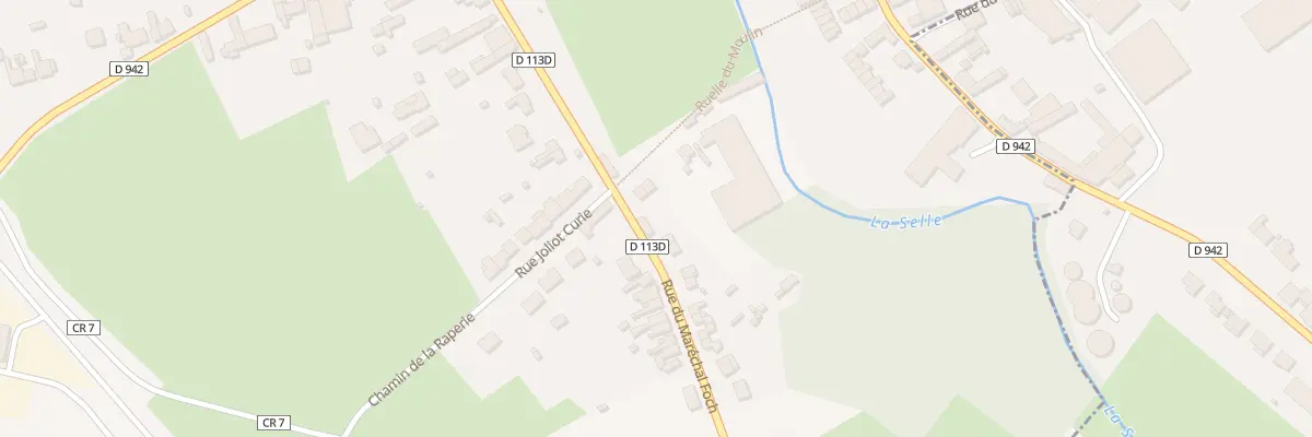 Plan du 7 Rue Foch à Saint-Python