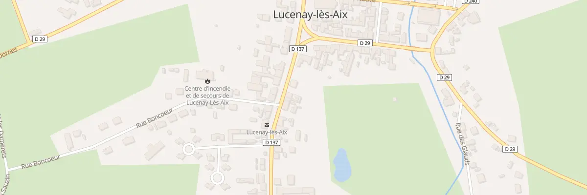 Plan du 5 Rue Théodore de Banville à Lucenay-lès-Aix