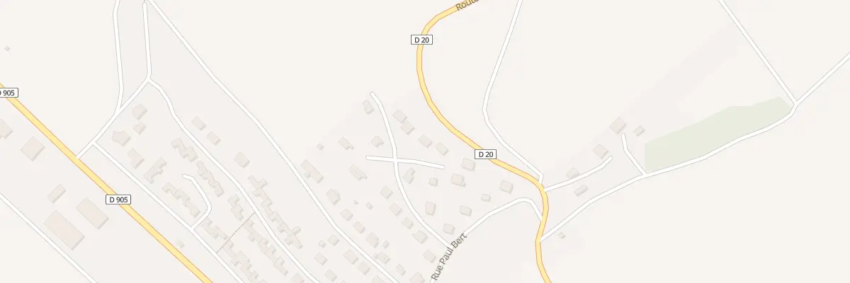 Plan du 16 Rue du Gen Pouyade à Cerisiers