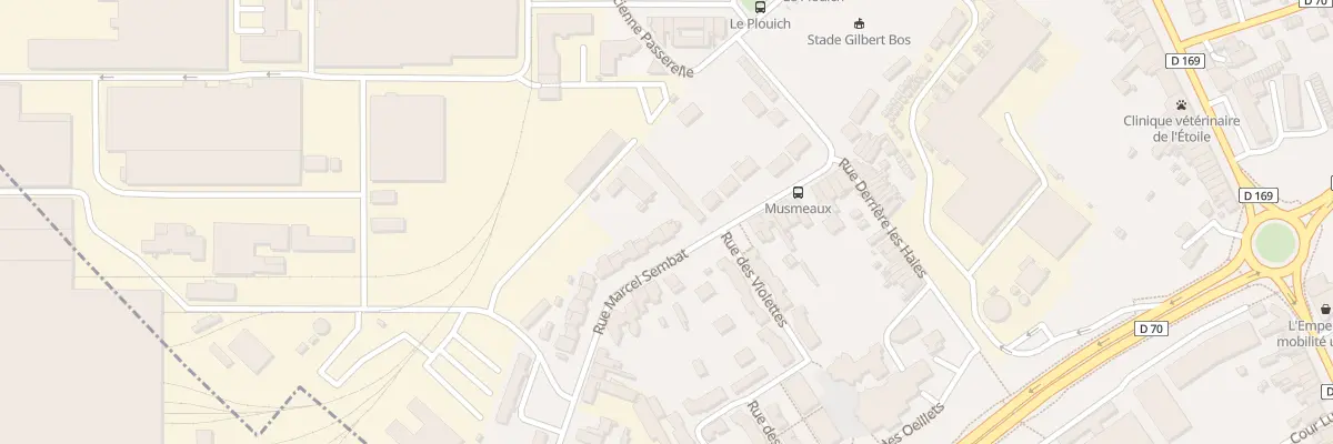 Plan du 494 Rue Marcel Sembat à Raismes