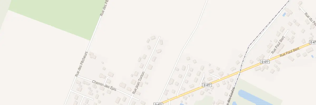 Plan du 16 Rue Jean Torton à Épineau-les-Voves