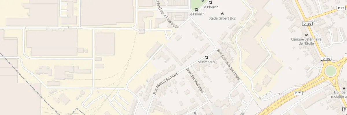 Plan du 482 Rue Marcel Sembat à Raismes